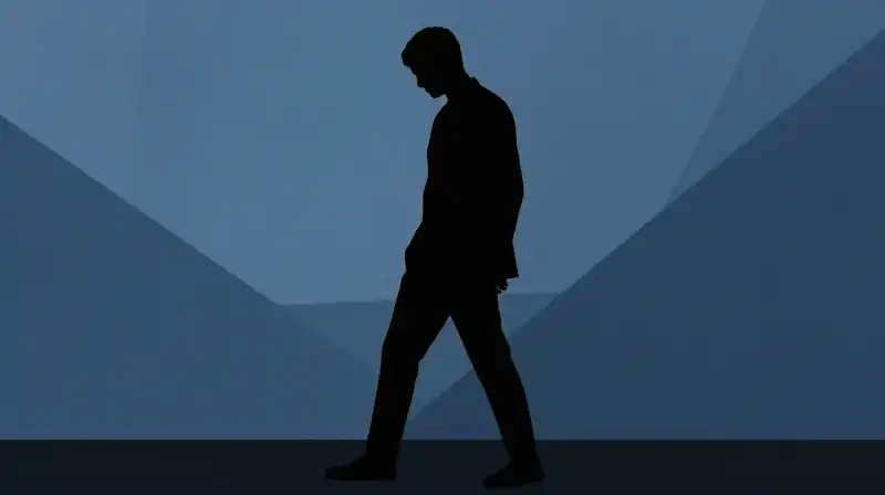A split silhouette shows one powerful and one fragile figure